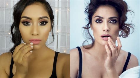 salma hayek makeup tutorial